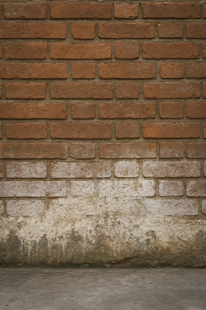 Control de humedades en Morella- humedad por capilaridad en muro